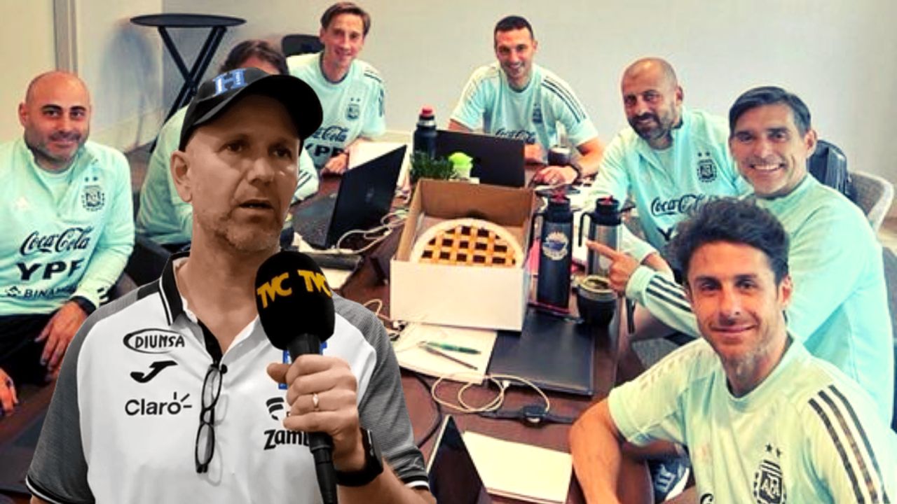 El gesto del preparador físico de Argentina con la selección de Honduras