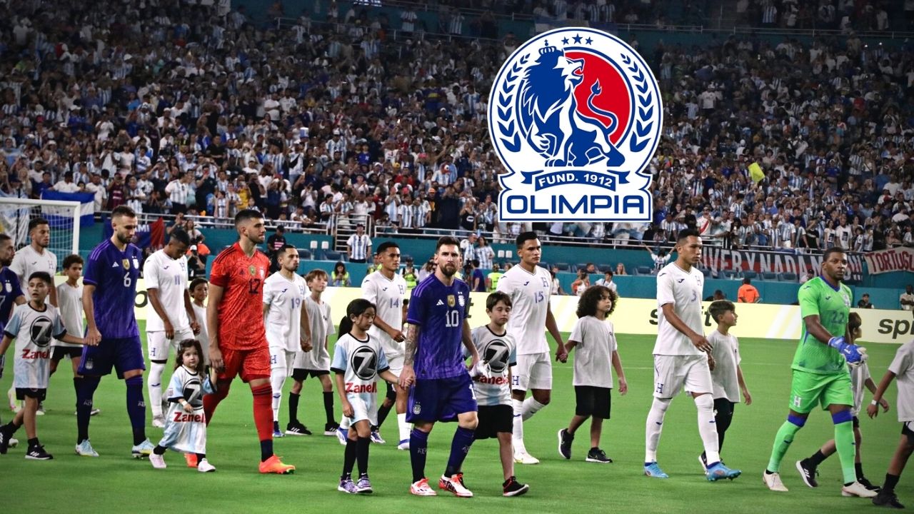 Afición de Olimpia se rinde ante jugador de Motagua tras su partido contra Argentina
