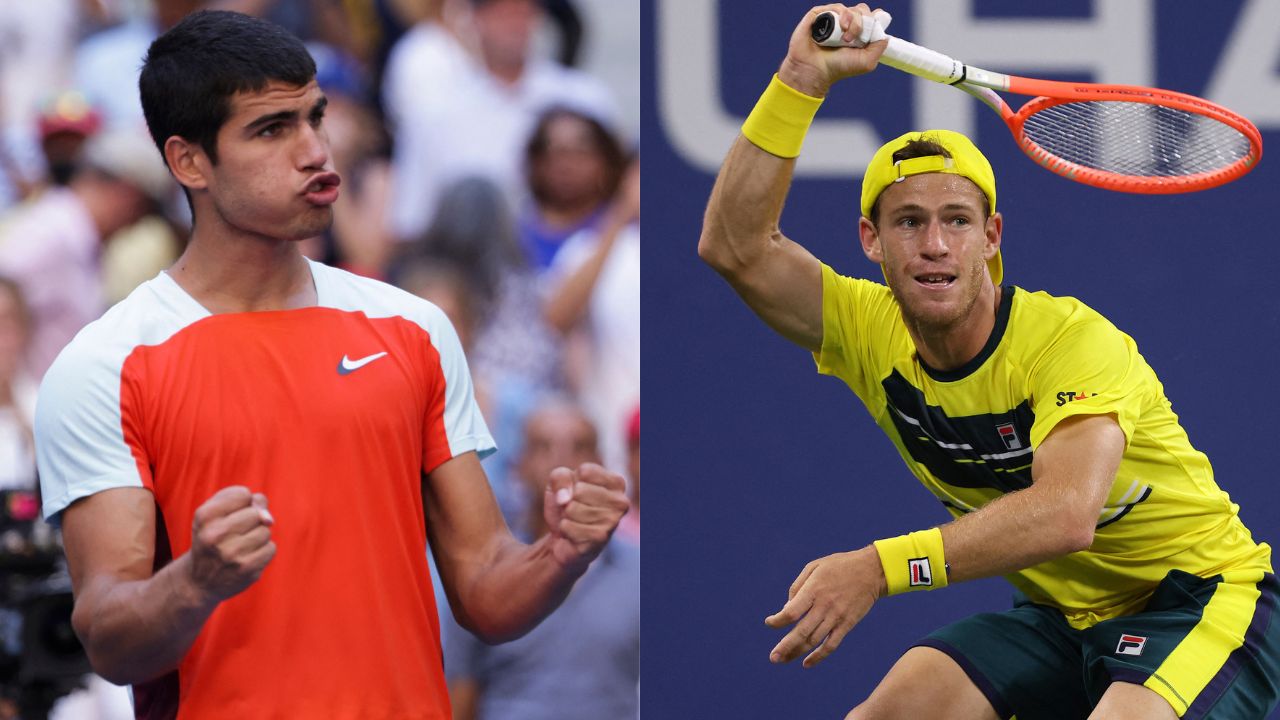 Carlitos Alcaraz y 'El Peque' Schwartzman avanzan a tercera ronda tras intensos duelos en el US Open