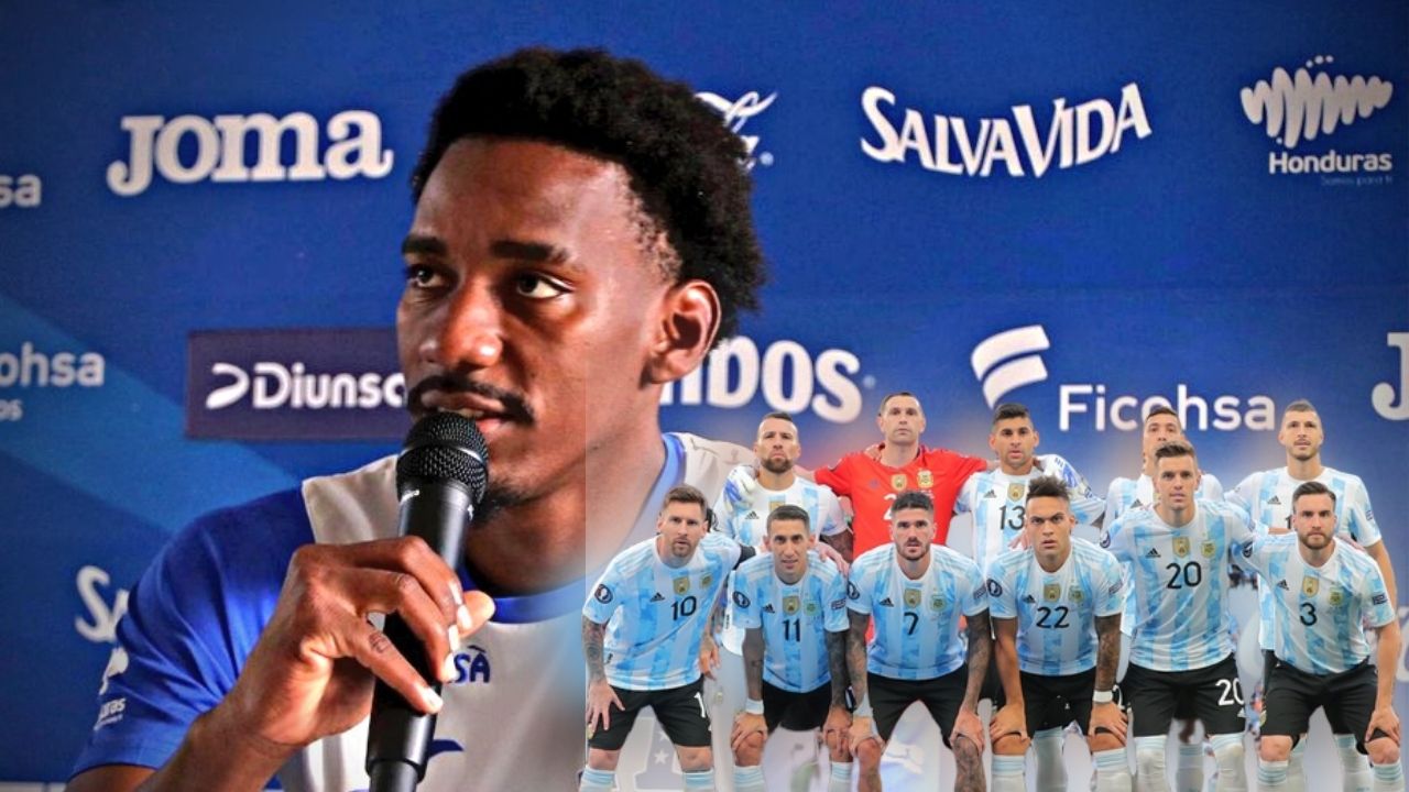 Bryan Róchez menciona los jugadores de Argentina con los que le gustaría cambiar camisa