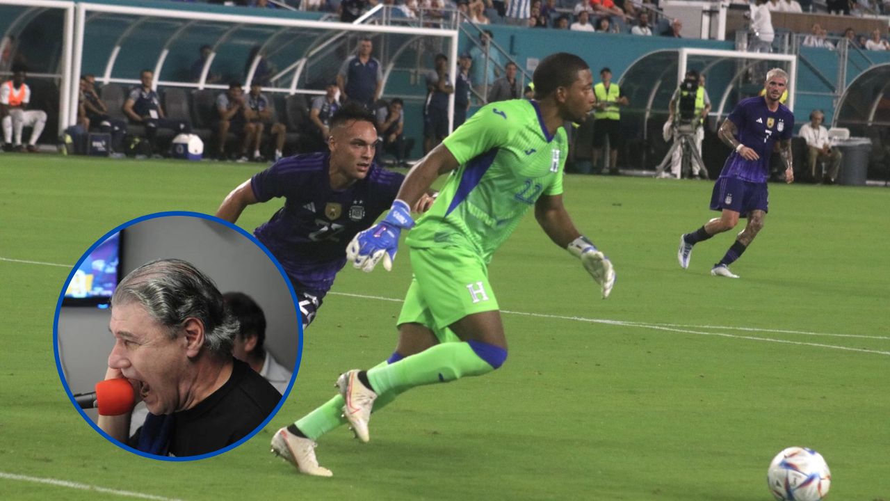 Narradores argentinos enloquecen con la humillante jugada de Buba López sobre Lautaro Martínez