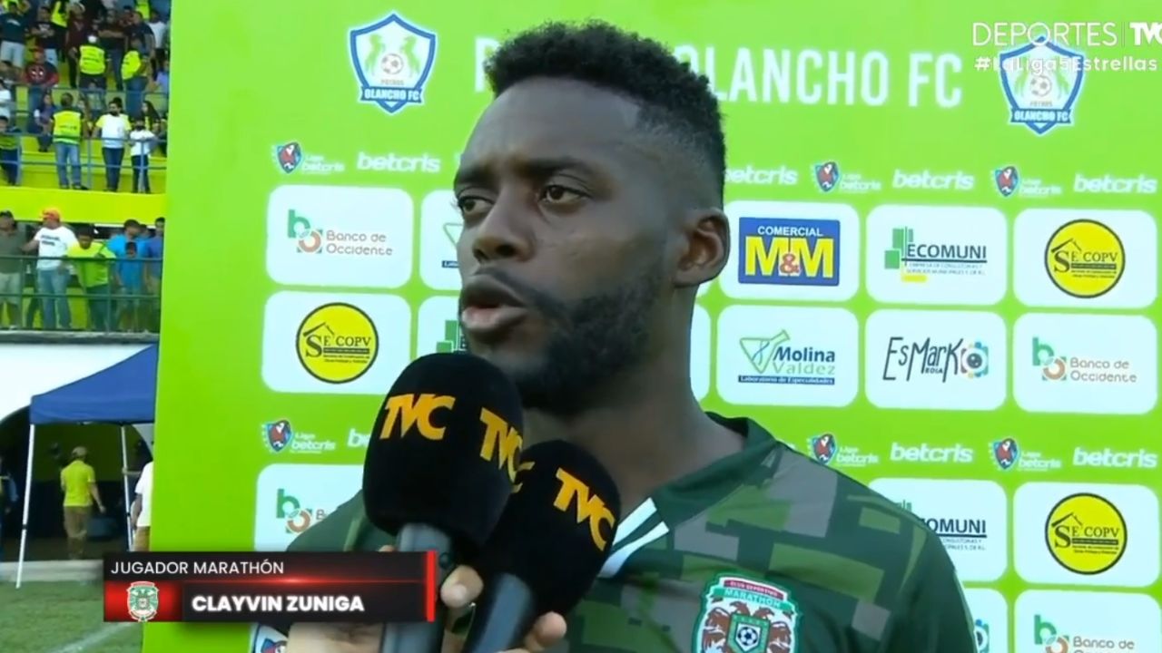 Clayvin Zúniga explica cuál es el secreto para vencer a Olancho FC en Juticalpa