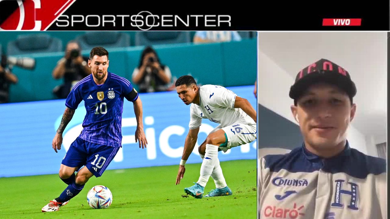ESPN otorga nuevo apodo a Héctor Castellanos tras su partido contra Messi