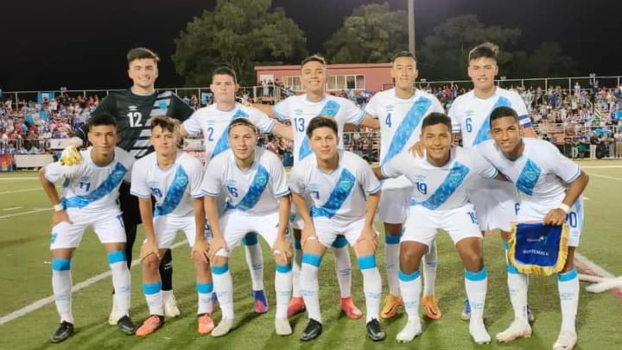 Sub 20 de Honduras cae goleada ante Guatemala en Estados Unidos