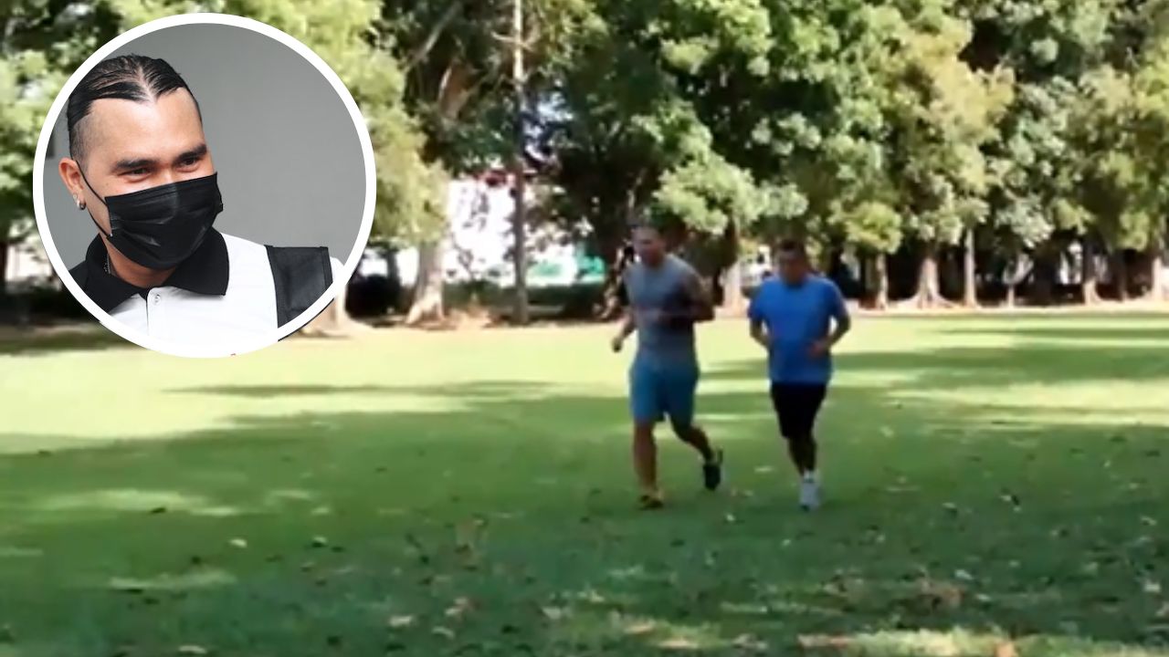 El mexicano Gullit Peña se olvida del día libre y trabaja para ponerse a tono en el Vida