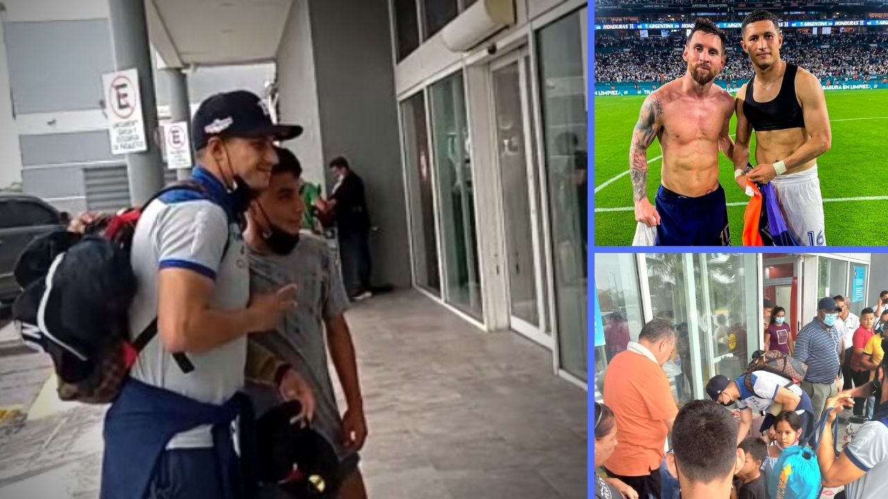 El tremendo recibimiento que tuvo Héctor Castellanos luego de su icónico marcaje a Messi