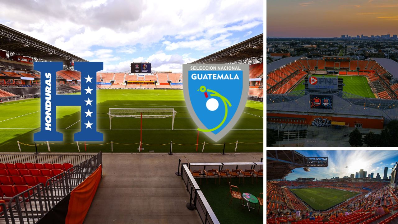 Así es el espectacular estadio donde Honduras enfrentará a Guatemala en Houston