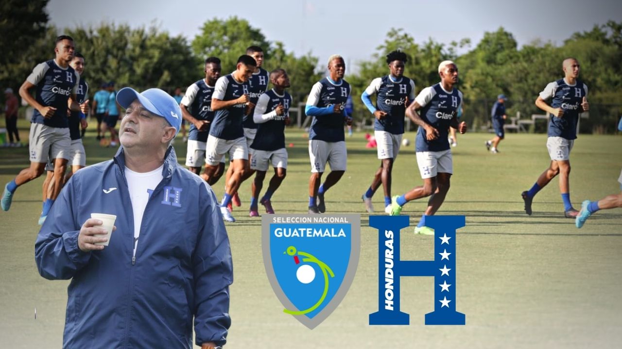 ¡Revolucionario! El once con el que Honduras buscará vencer a Guatemala en Houston