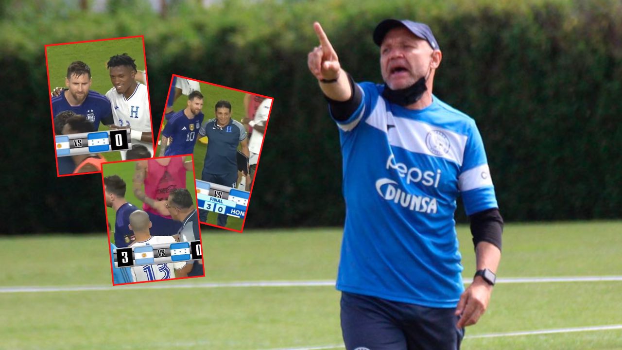 Juan Bertani estalla y opina sobre los jugadores hondureños que le pidieron foto a Messi