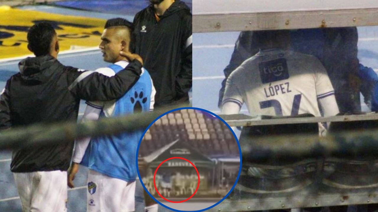 Kevin López protagoniza fuerte pelea con compañero de Comunicaciones