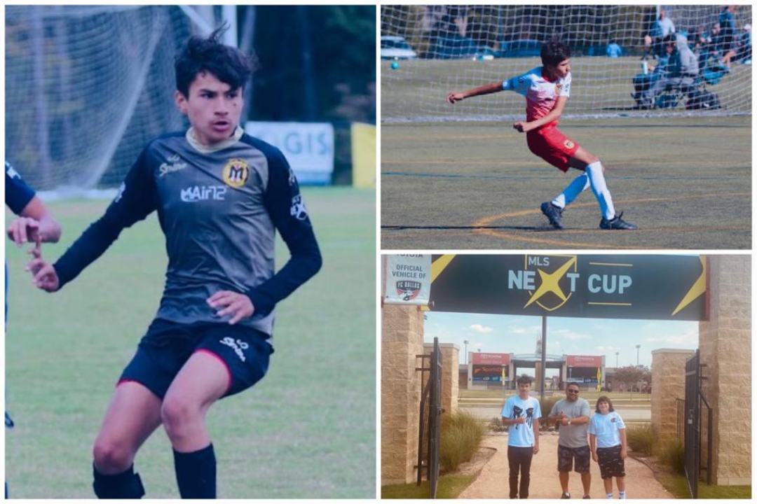 Marco Antonio Reyes, la joven promesa de sangre hondureña que brilla en la MLS Next U-15 de Estados Unidos
