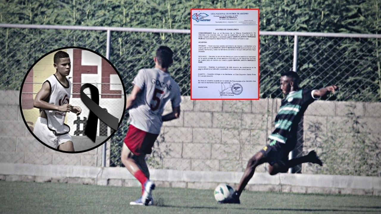 Liga de Ascenso toma determinación tras el fallecimiento de joven jugador  del Santa Rosa