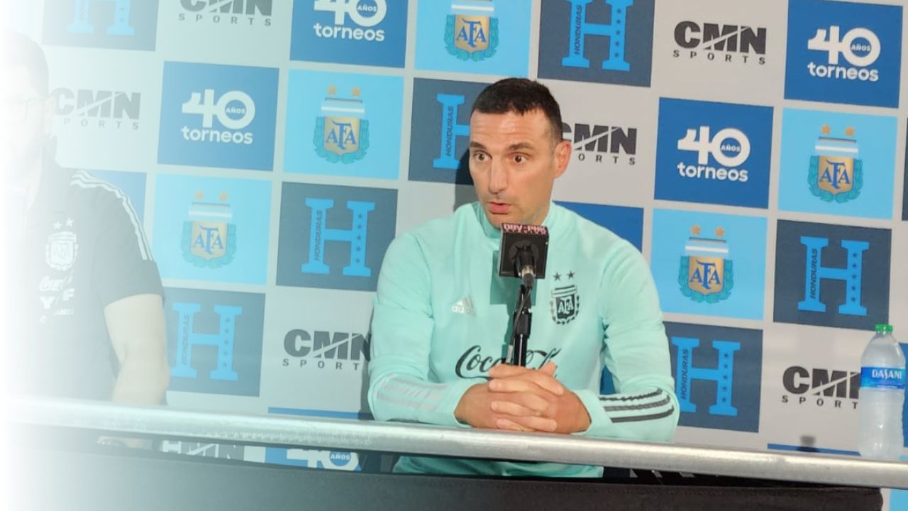 Lionel Scaloni revela cómo ven sus jugadores a Honduras previo al amistoso en Miami