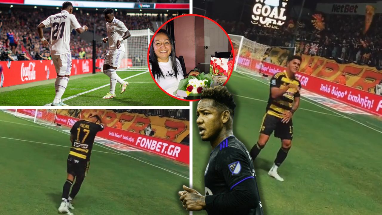 Luis Palma y su imperdible celebración al estilo de Vinicius Junior con dedicatoria especial