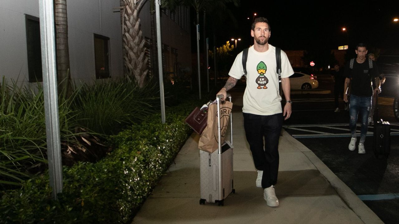 Lionel Messi ya está en Miami para el duelo amistoso ante Honduras