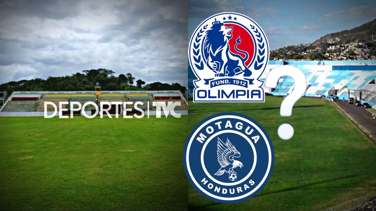 Olimpia y Motagua ya conocen cuál será su sede para la segunda vuelta del Apertura 2022