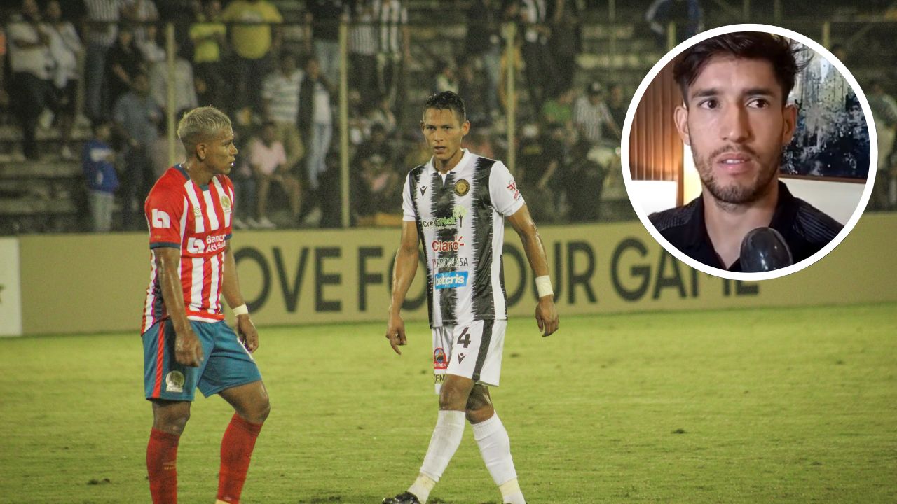 Jugadores del Diriangén se ven derrotados tras la goleada de Olimpia en su casa