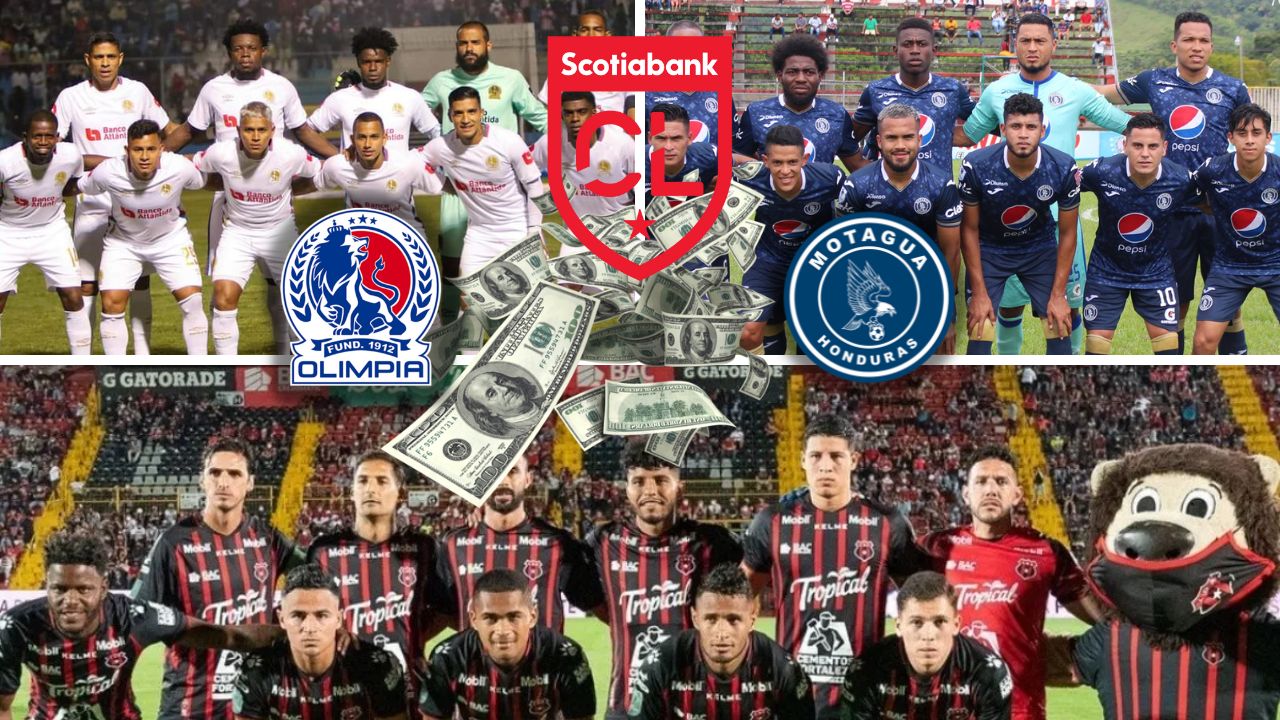 Olimpia y Motagua destacan entre los equipos más costosos de las ligas de Centroamérica