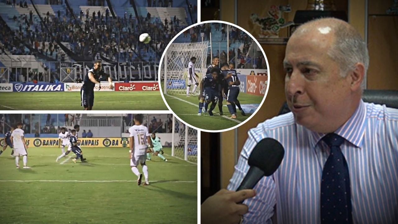 Presidente de Motagua alucina con la viveza de sus jugadores para ganar el clásico