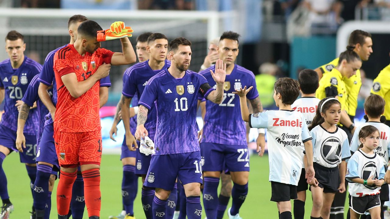 La queja de figura de Argentina sobre los jugadores de Honduras tras el partido en Miami