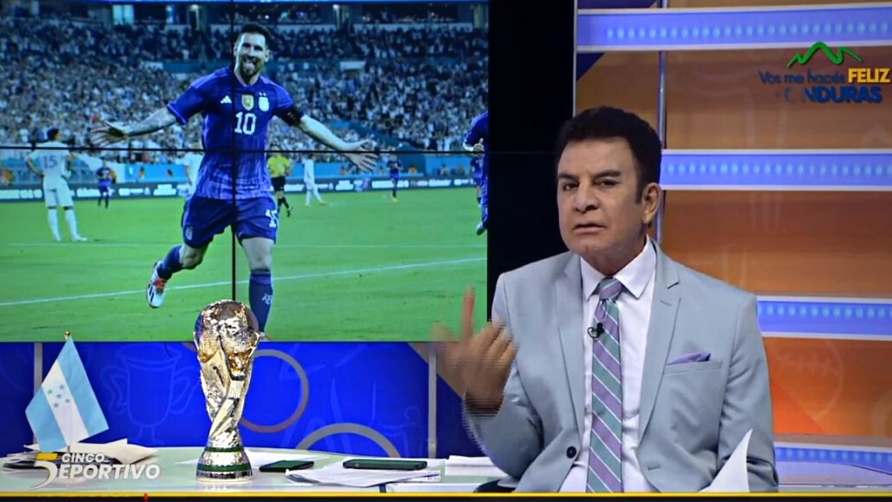 La actitud de Messi contra Honduras que causó extrañeza en Salvador Nasralla