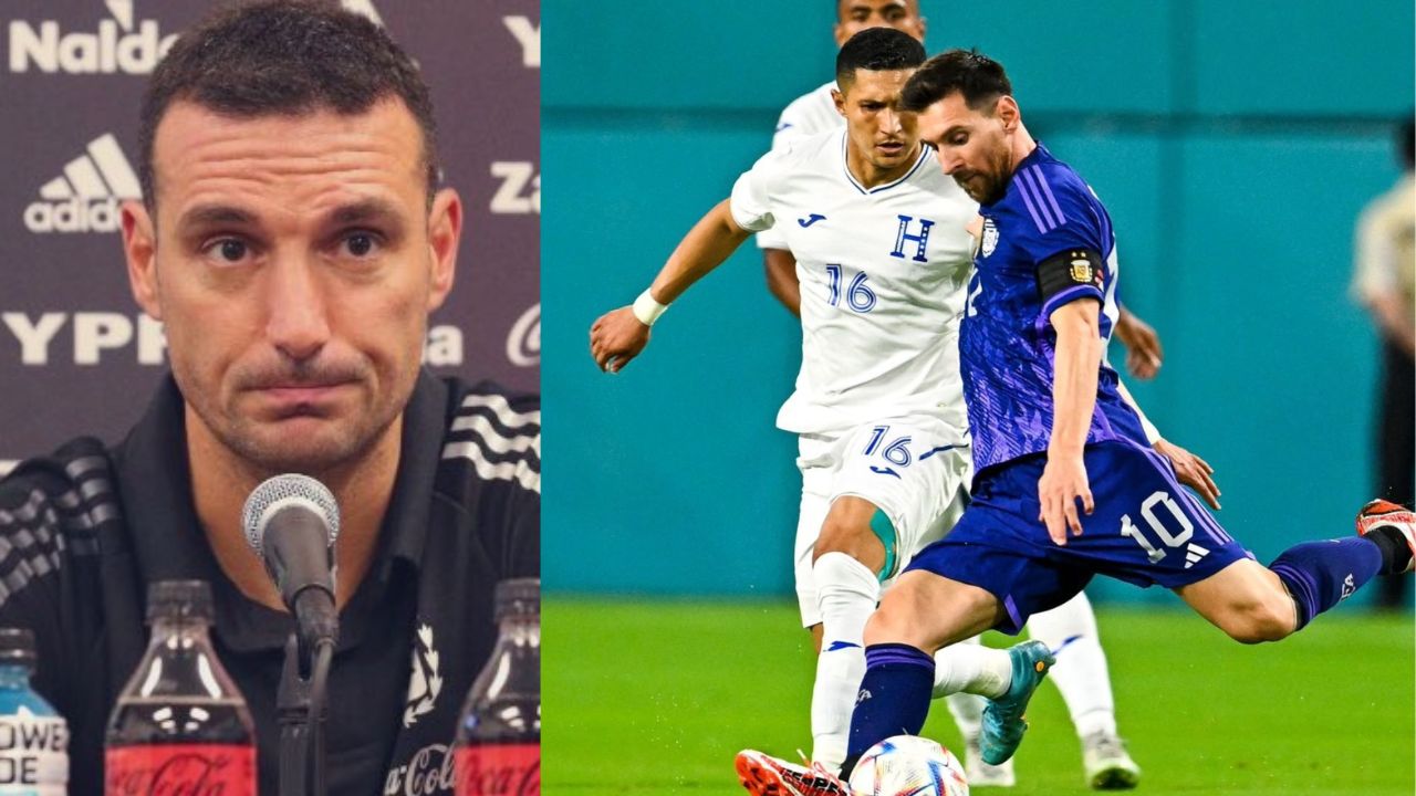 Técnico de Argentina reacciona a la marca personal de Héctor Castellanos a Lio Messi