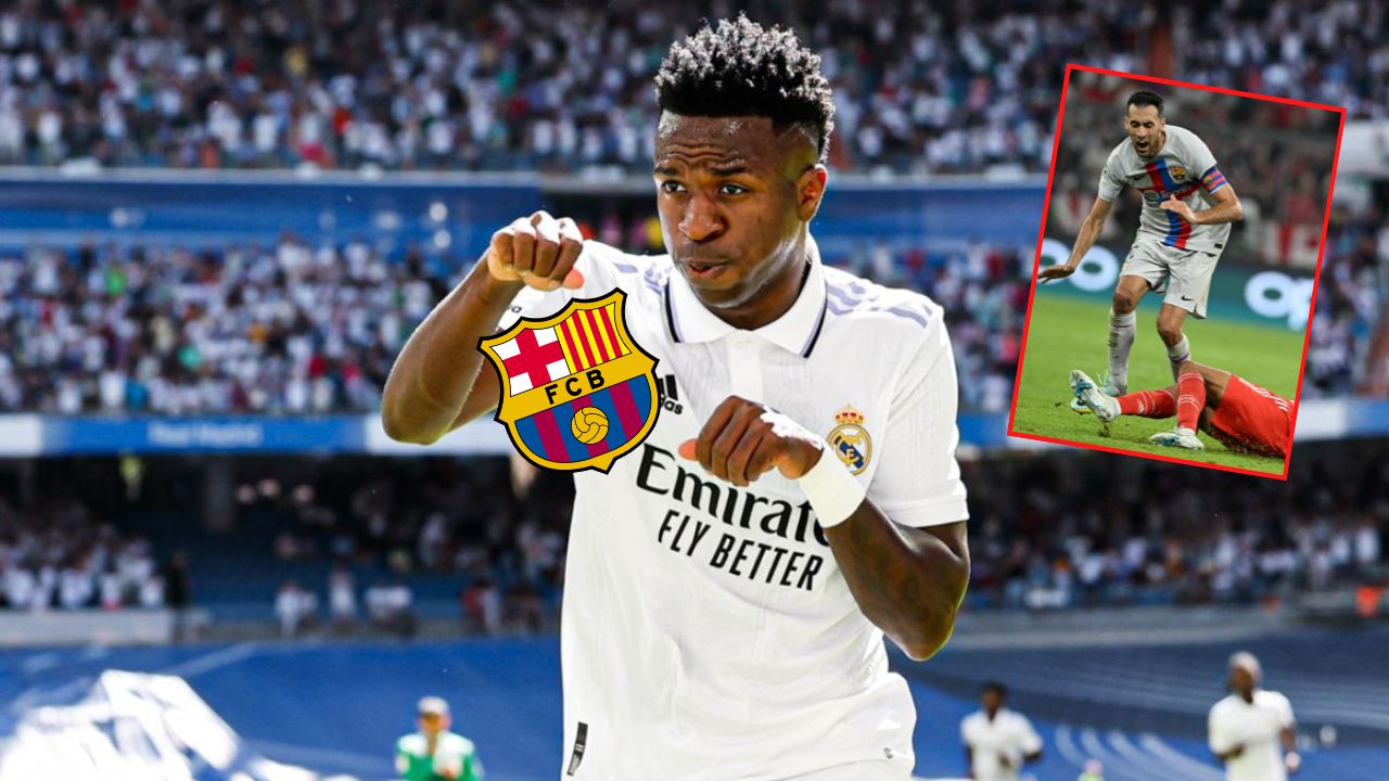 La burla de Vinicius Junior al Barcelona tras su deslice ante Bayern Múnich