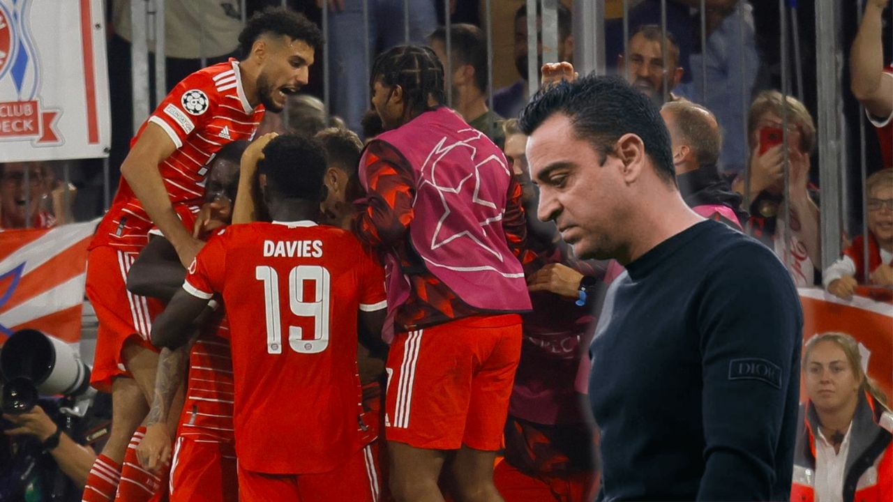 Xavi Hernández muestra su enojo tras derrota del Barcelona en Alemania