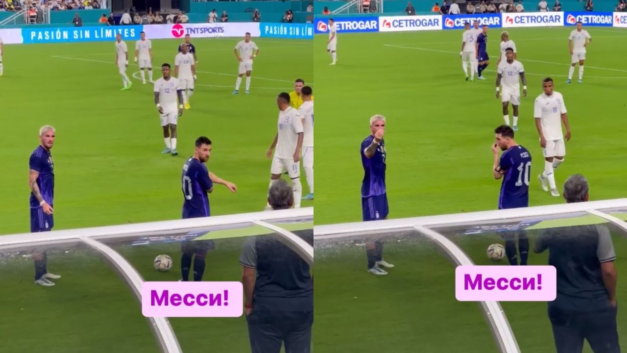 Los fuertes reclamos de Rodrigo de Paul y Messi contra Diego Vazquez a orillas del campo