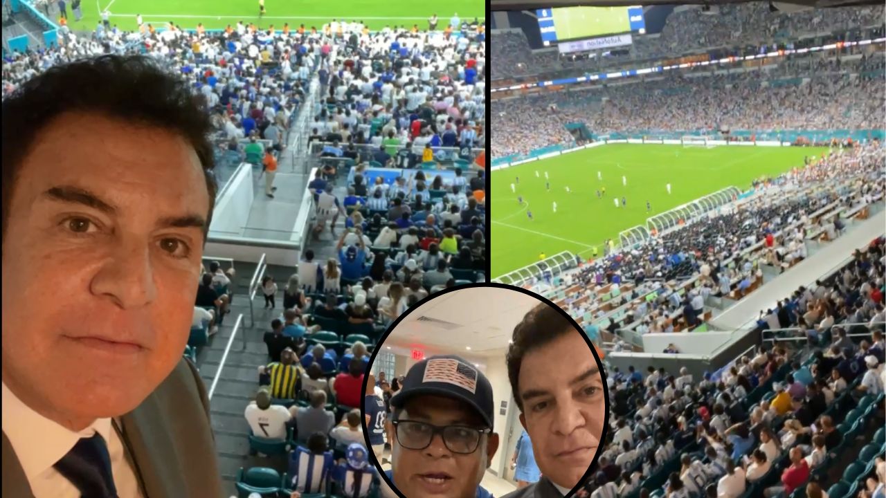 Salvador Nasralla cuenta cómo vivió el partido entre Argentina vs Honduras en Miami