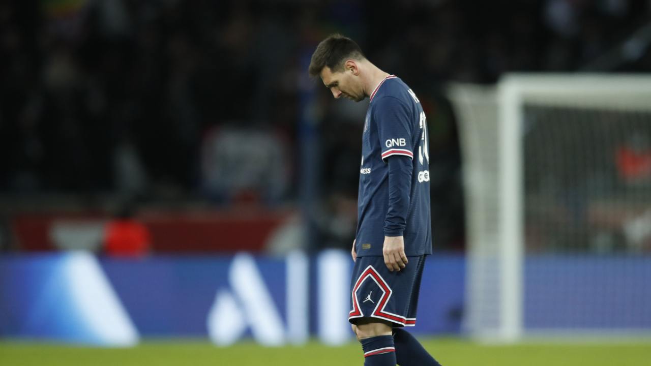 PSG y la mala noticia que recibió de Messi en Francia después del juego ante Benfica en Champions