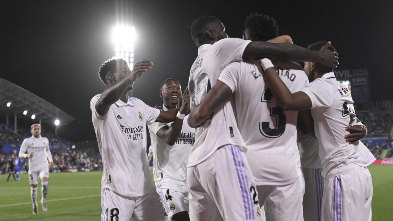 Real Madrid triunfa ante Getafe y se despega del Barcelona en LaLiga