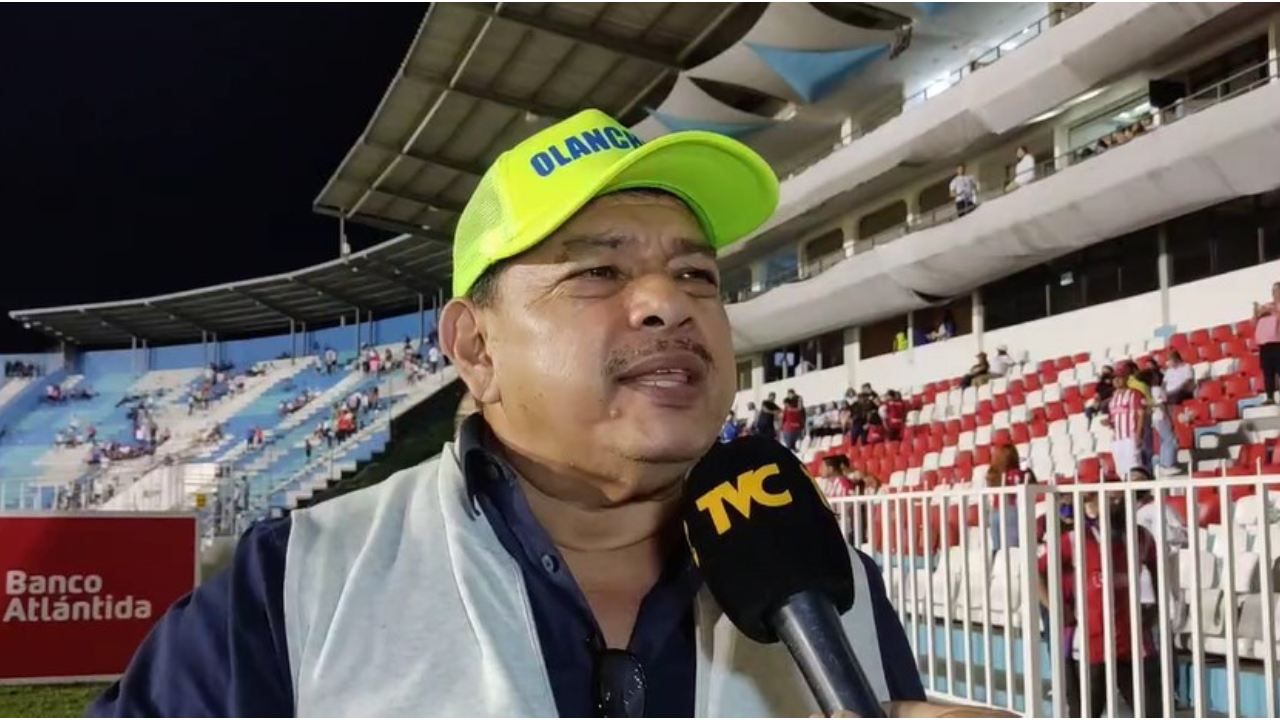 La explosiva reacción de felicidad del presidente de Olancho FC tras el triunfo ante Olimpia
