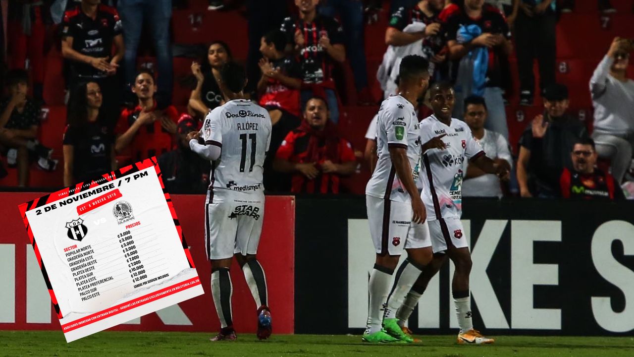 Alajuela confirma los precios de los boletos para su final ante Olimpia en Costa Rica