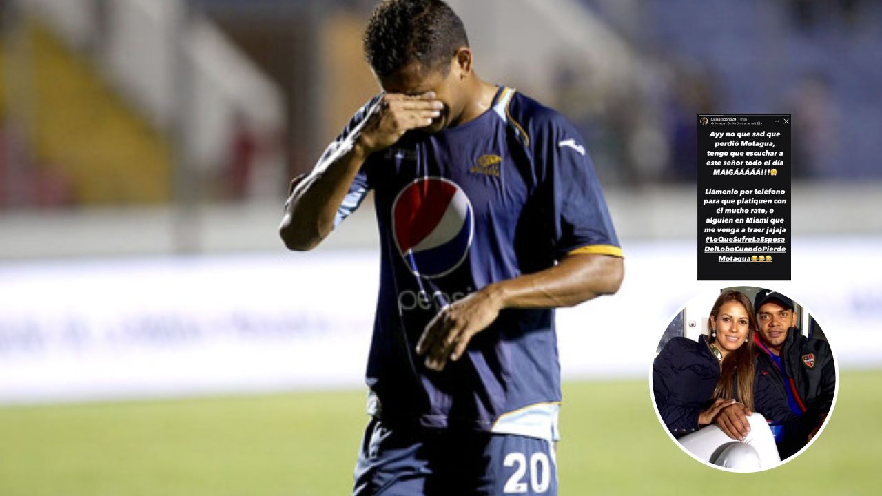 Esposa de Amado Guevara expone lo que sufrió su esposo tras eliminación de Motagua contra Olimpia