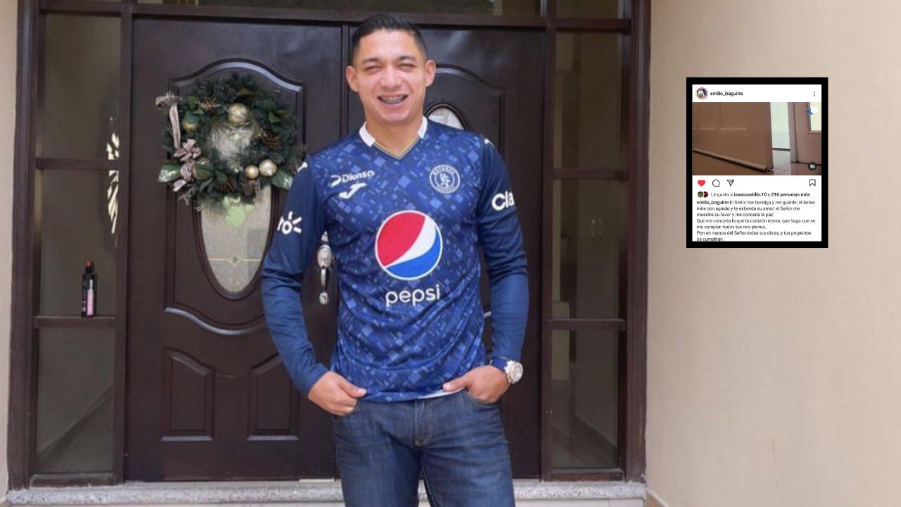 El mensaje de Emilio Izaguirre tras fichar de nuevo con el Motagua