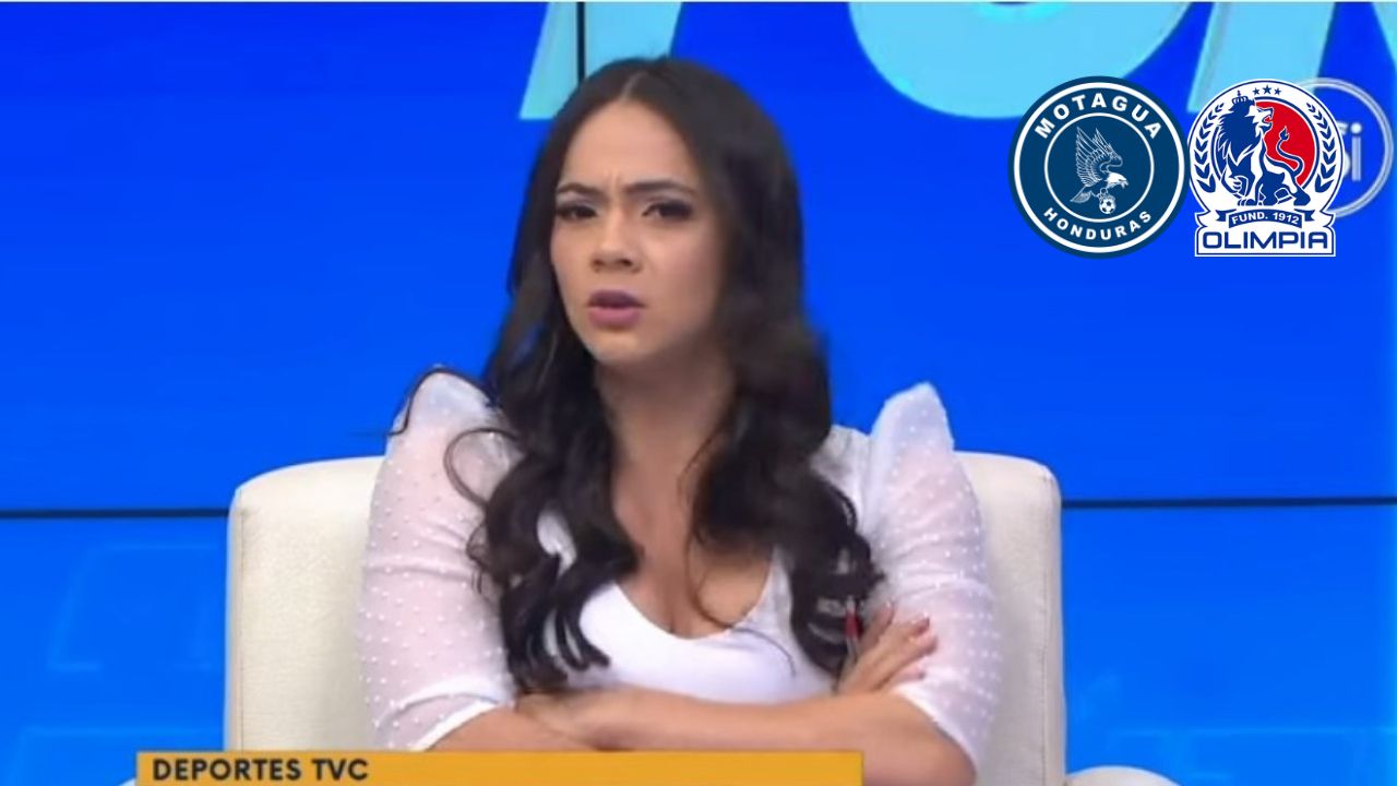 Isabel Zambrano y su crítica al partido Motagua vs Olimpia de Liga Concacaf