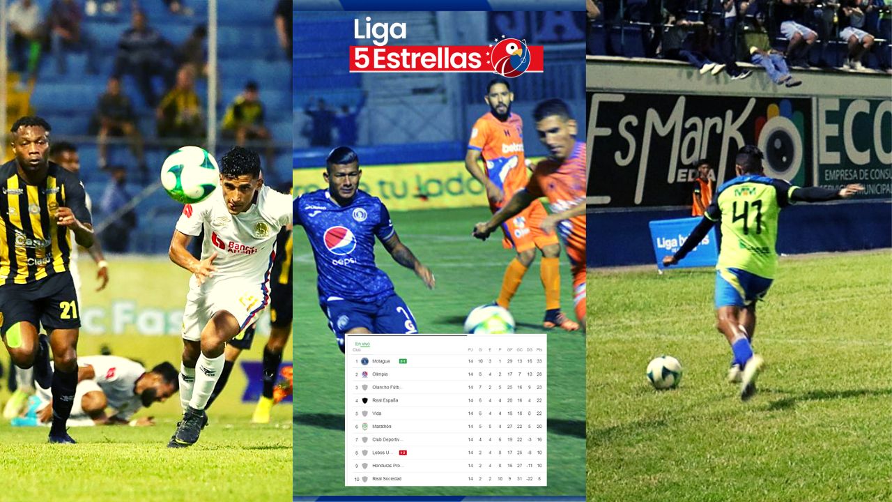 Así queda la tabla de posiciones luego de finalizada la jornada 14 del Apertura 2022-23