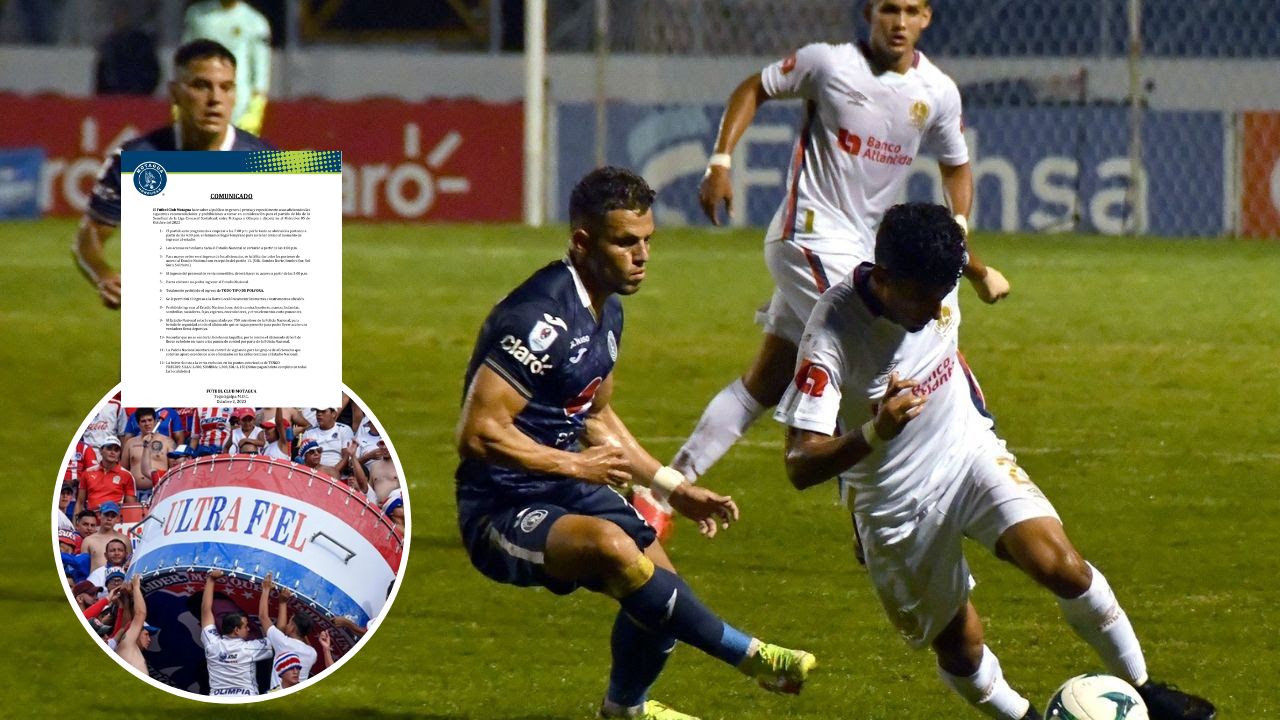 Motagua con aclaratoria importante a la afición del Olimpia previo al duelo en Liga Concacaf