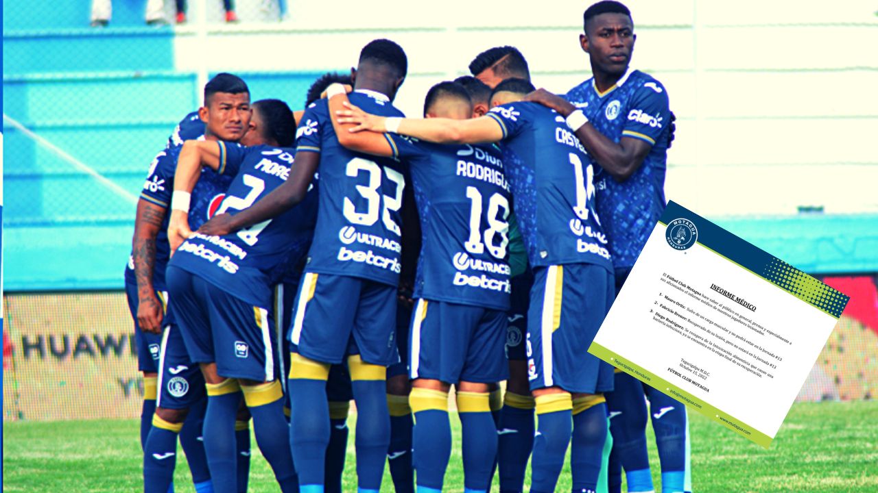 Motagua recupera a uno de sus extranjeros pero confirma la baja de dos jugadores