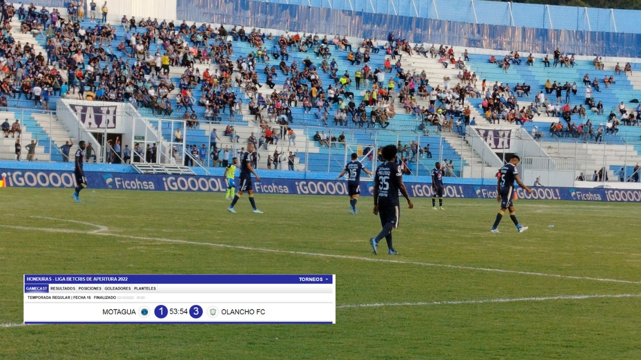 Afición de Motagua explota contra su equipo tras derrota ante Olancho FC