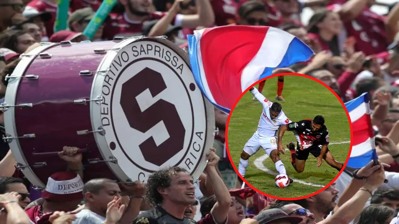 Afición de Saprissa se burla del Alajuelense por caer derrotado contra Olimpia