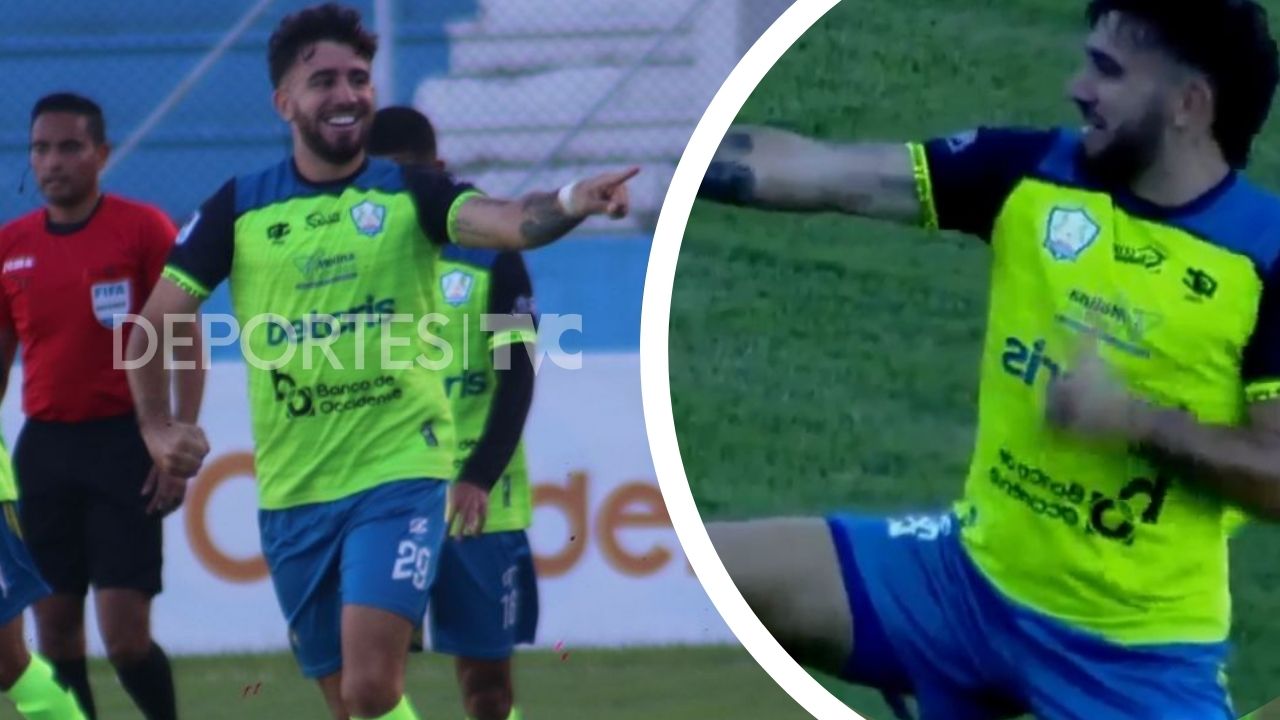 Así fue el doblete de Agustín Auzmendi con el que sorprendió a Motagua en Tegucigalpa