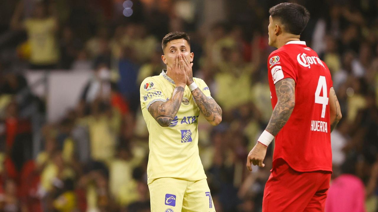 ¡Batacazo! Toluca hace diabluras ante el América en el Estadio Azteca