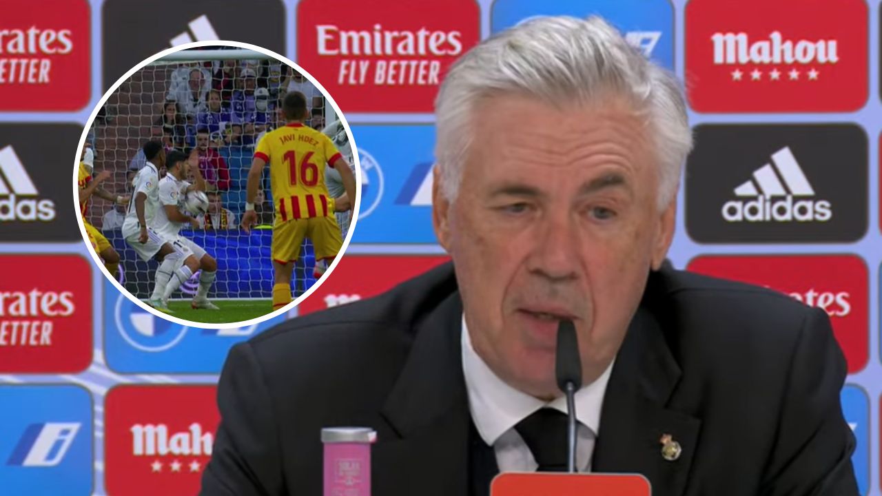 Carlo Ancelotti explota tras polémica arbitral en contra de Real Madrid ante Girona