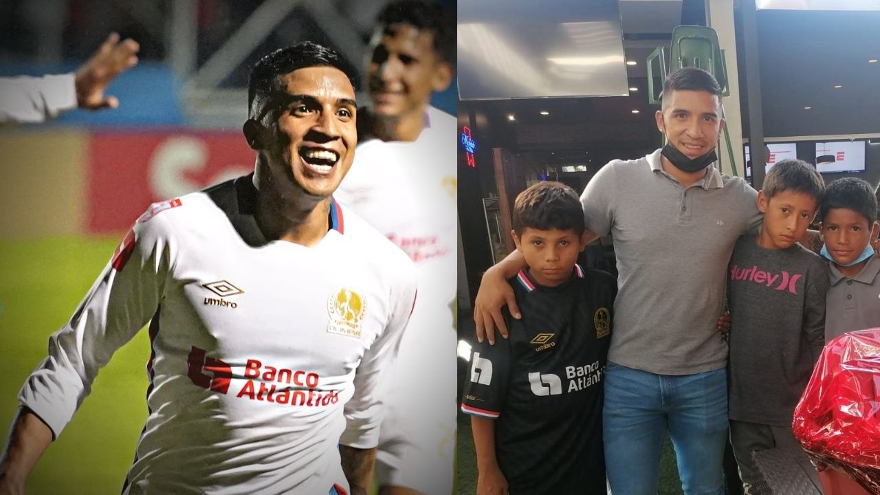 Michaell Chirinos con tremendo gesto para joven aficionado de Olimpia que lo conmovió