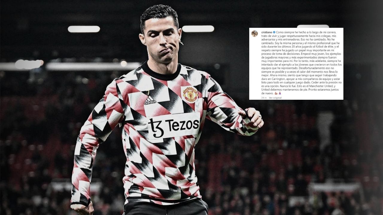 El mensaje de Cristiano Ronaldo tras quedar fuera de la convocatoria del Manchester United