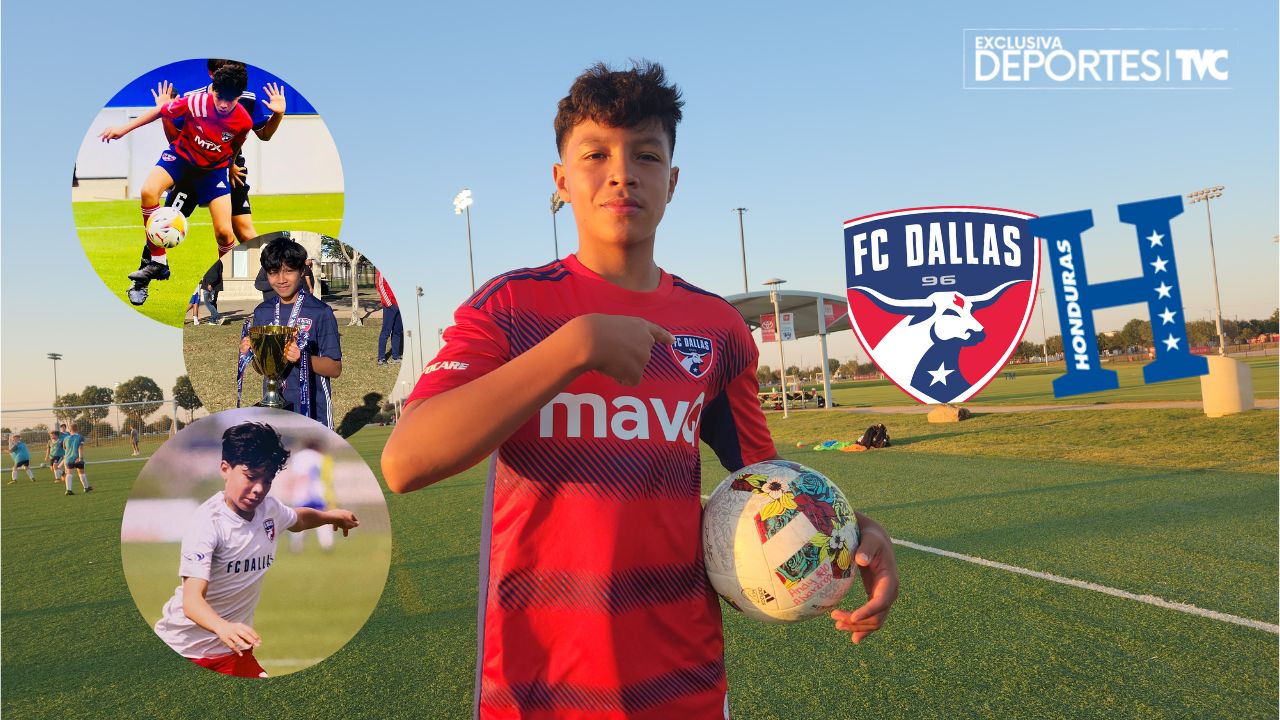 Andy Alvarenga, la promesa hondureña que pulen en el FC Dallas de la MLS para convertirlo en su nueva estrella