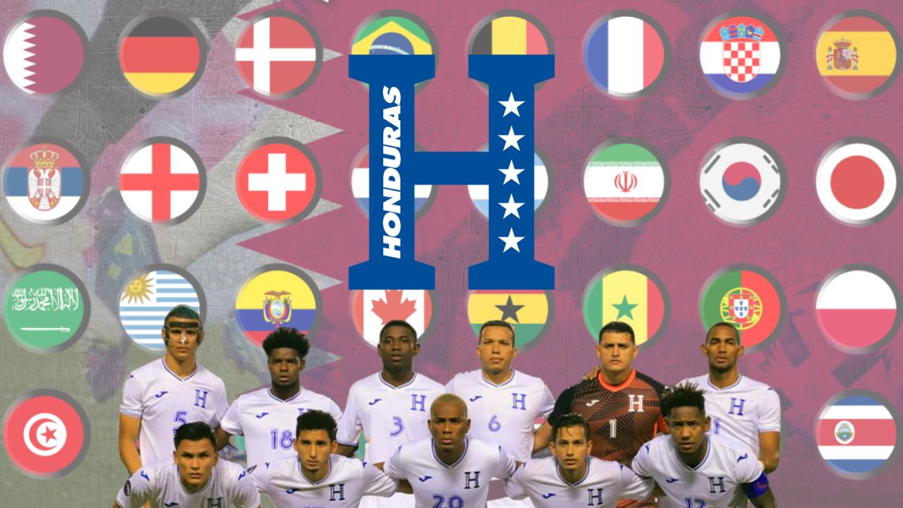 Se conoce la posible selección mundialista que enfrentaría a Honduras antes de Qatar 2022