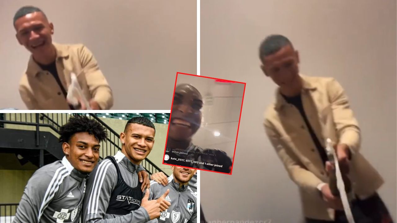 Kervin Arriaga con alocada celebración tras clasificación de Minnesota United a Playoffs